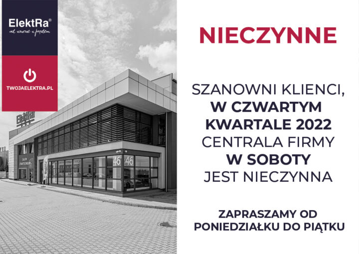 Szanowni Klienci W Czwartym Kwartale Roku Centrala Firmy W